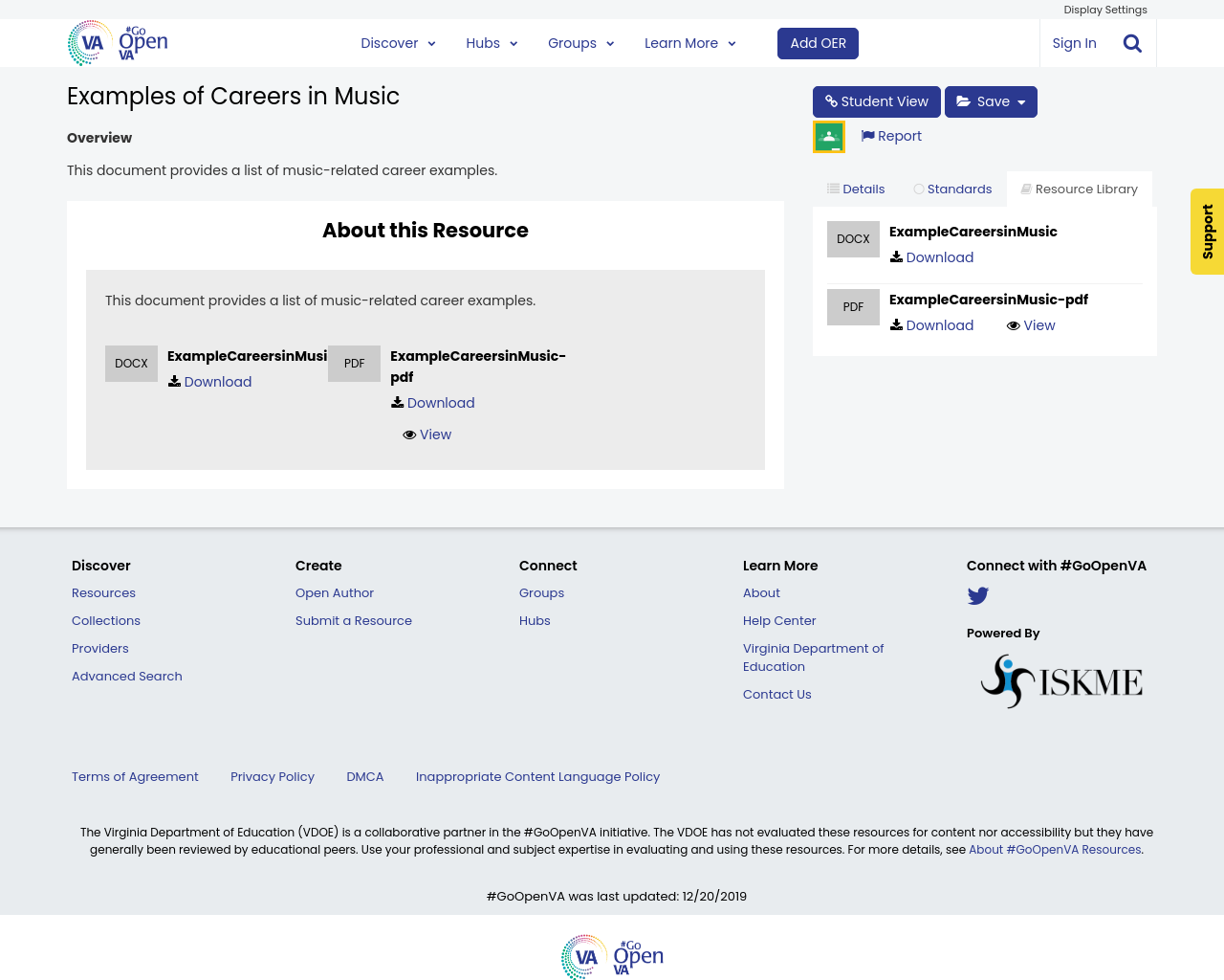 Examples of Careers in Music | #GoOpenVA