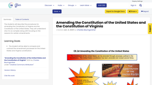 Amending the Constitution of the United States and the Constitution of ...