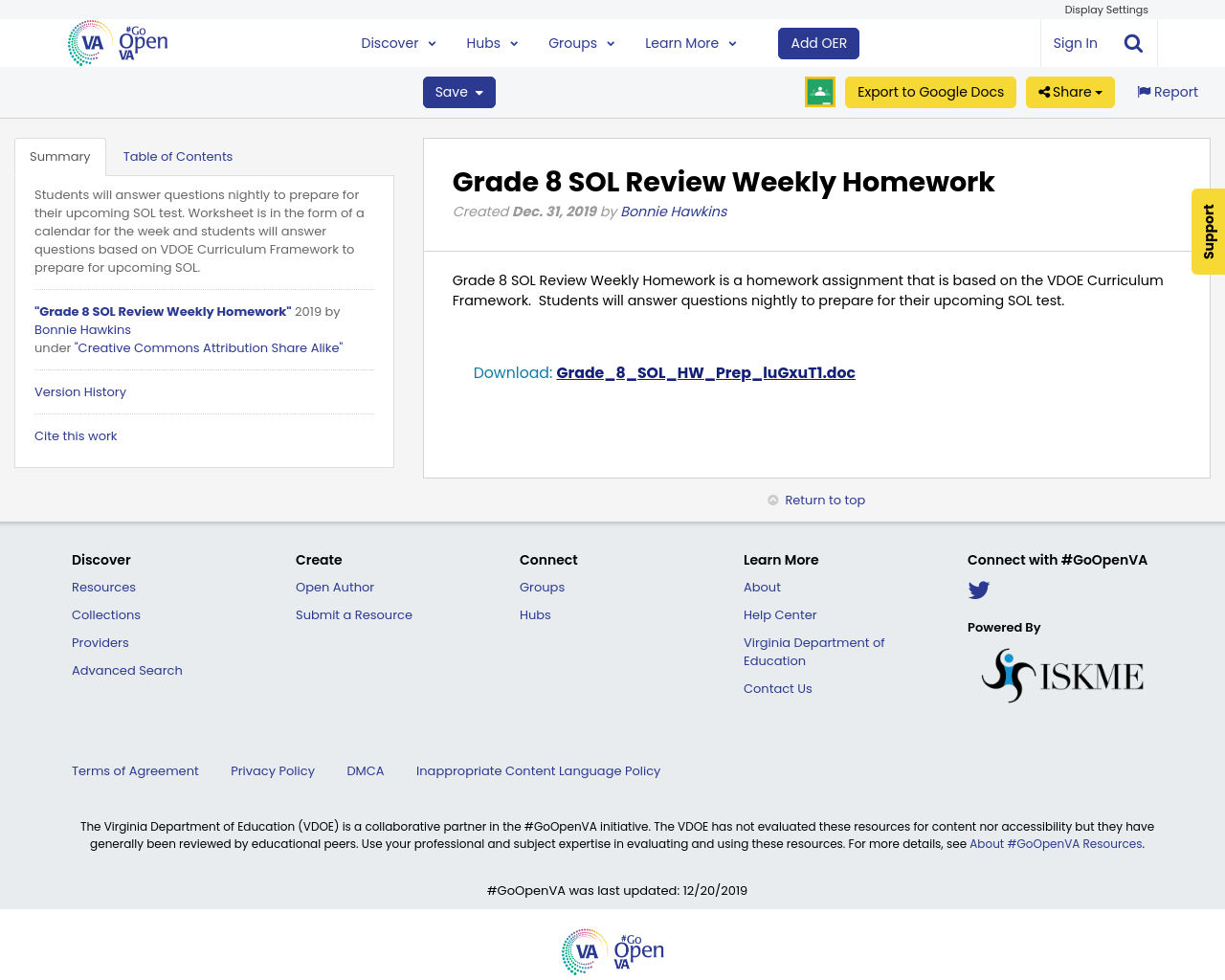 Homework for 8th grade picture